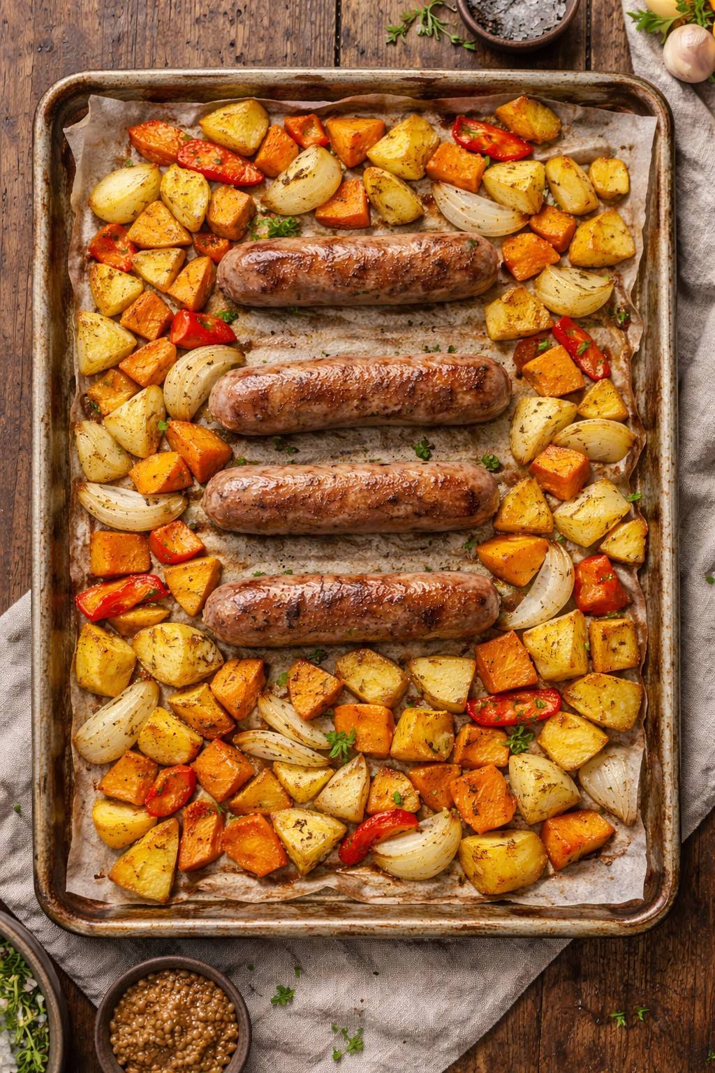Sheet pan dinner
