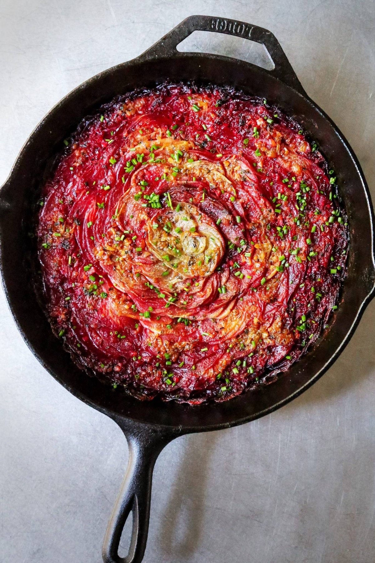 Beet gratin