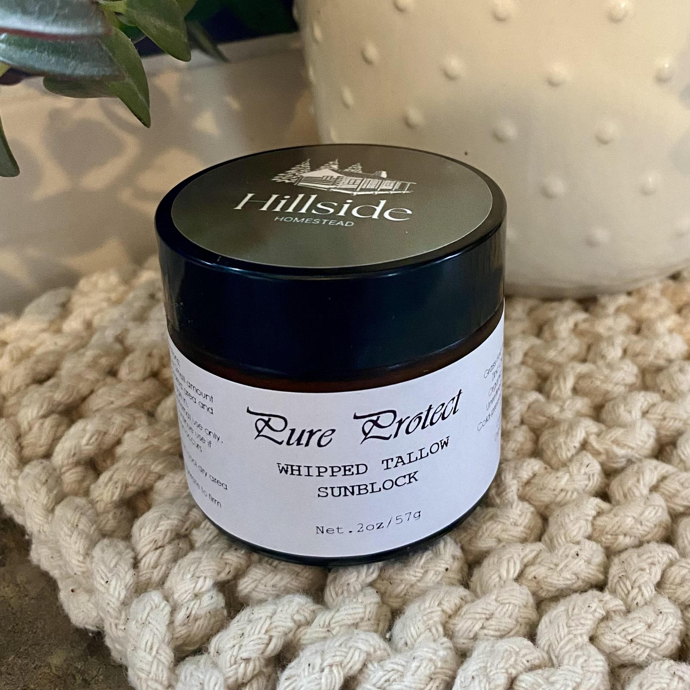 Sunblock, Zinc and Tallow