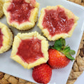 Strawberry Cheesecake Protein Bites