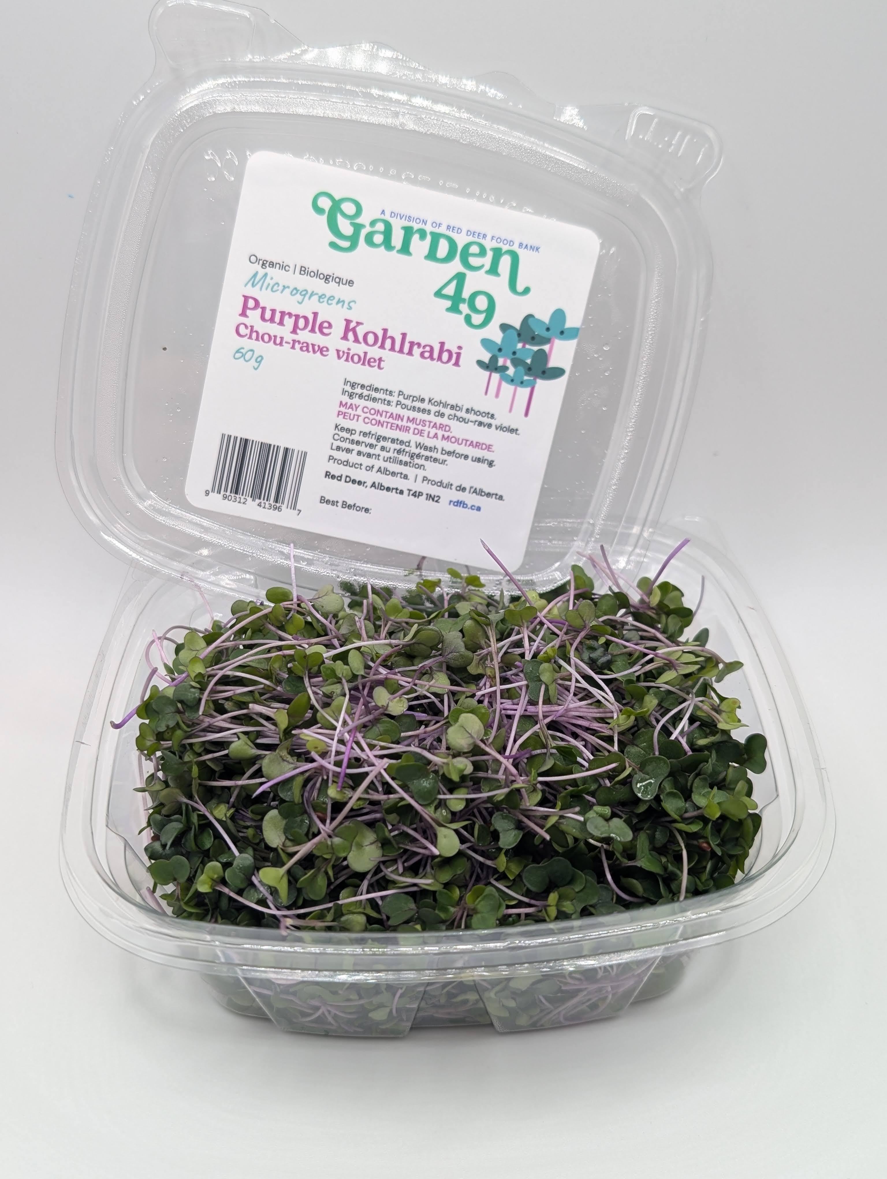Microgreens, Kohlrabi Mix, Organic