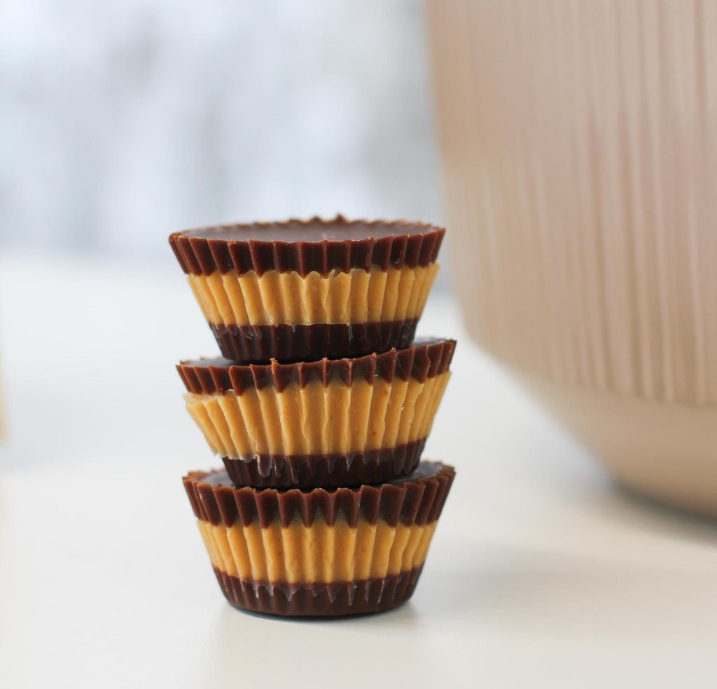 Salted Caramel Peanut Butter Cups
