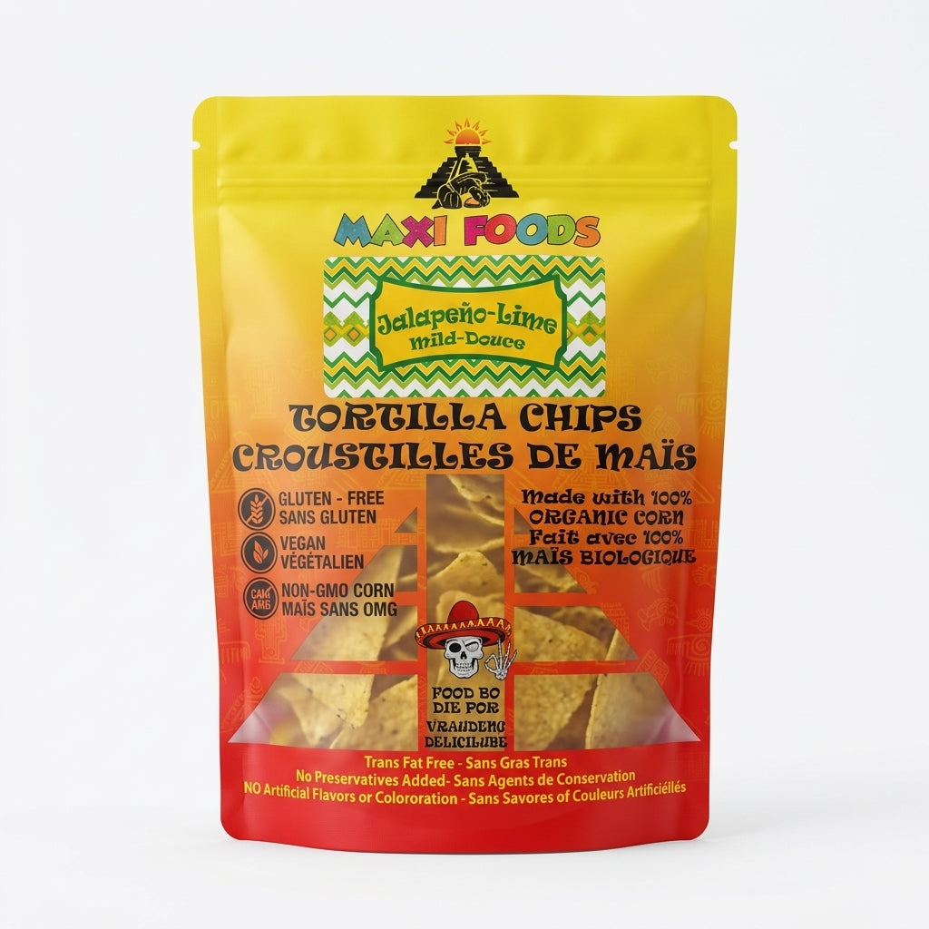 Tortilla Chips, Jalapeno Lime, Organic