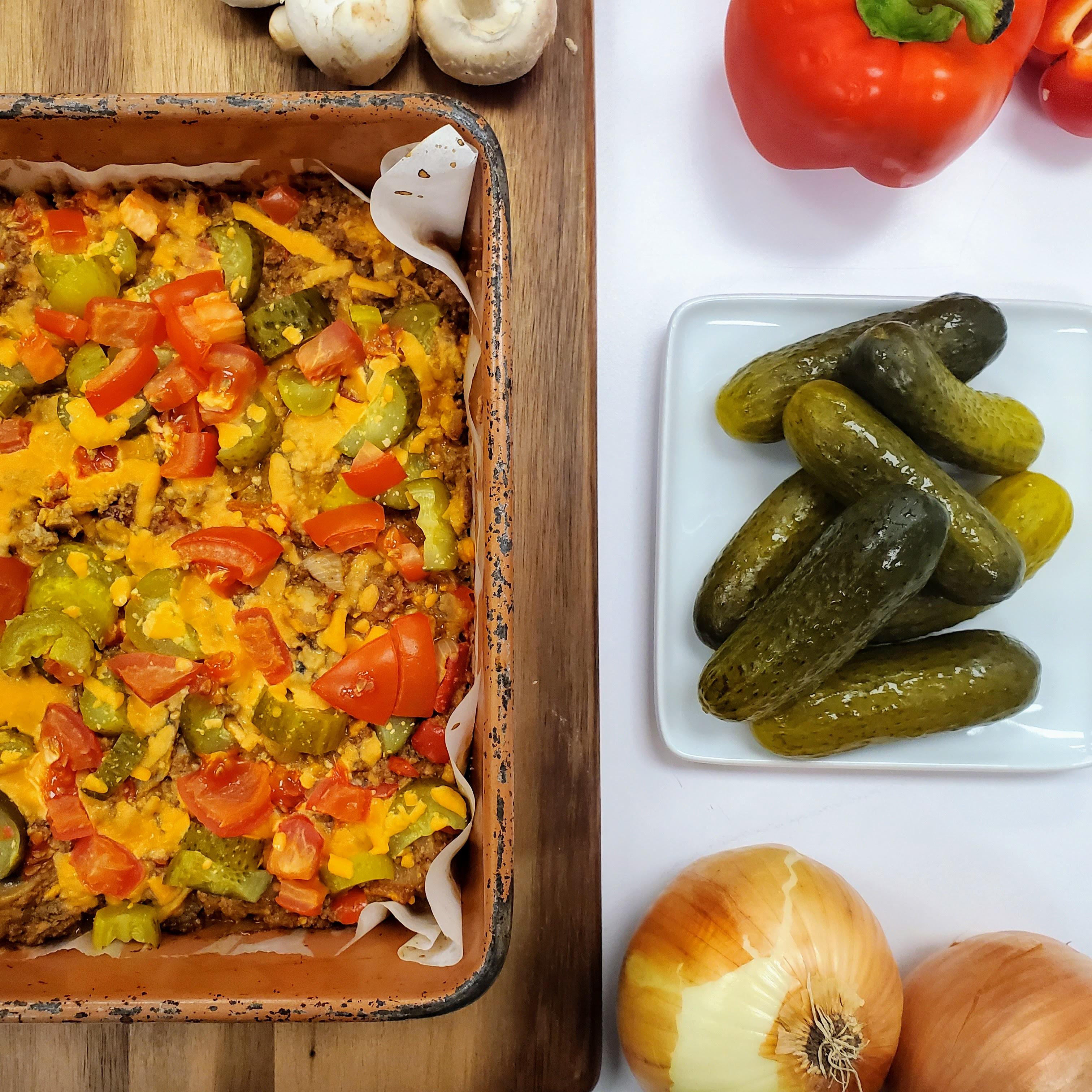 Frozen Meal, Bacon Cheeseburger Casserole