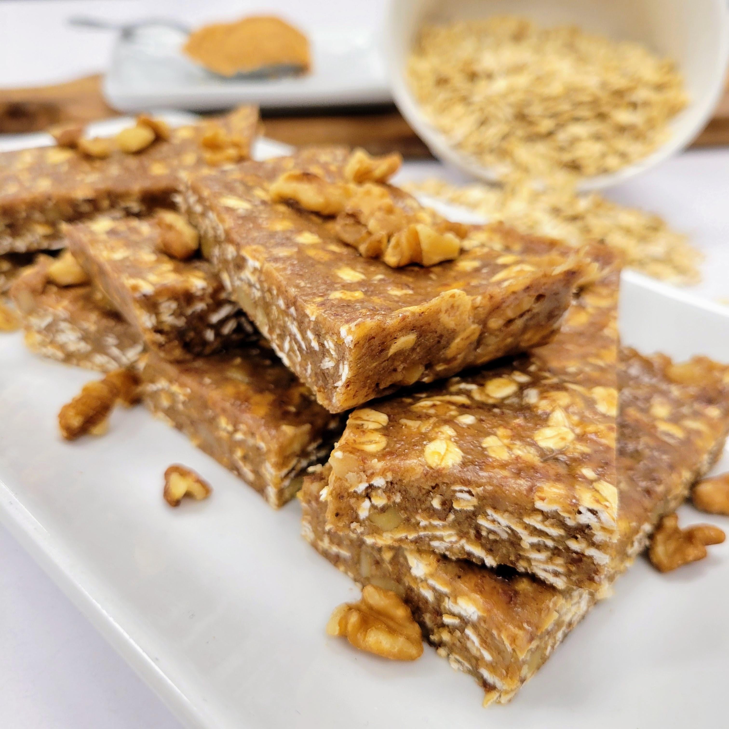 Honey Walnut Protein Bars