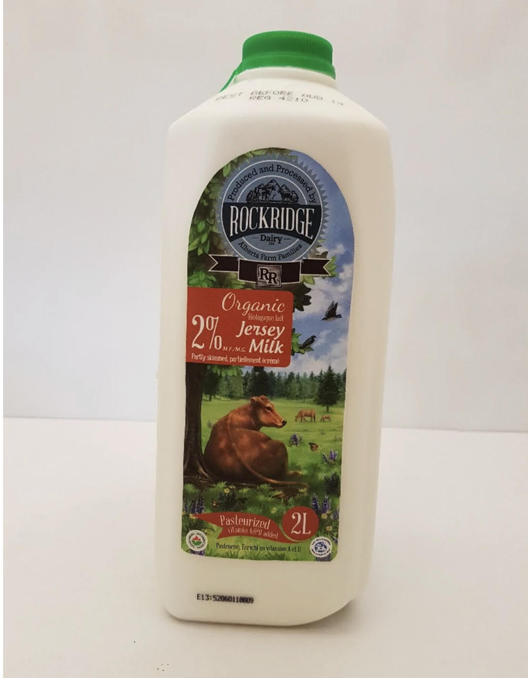 Milk, 2% Jersey, Organic