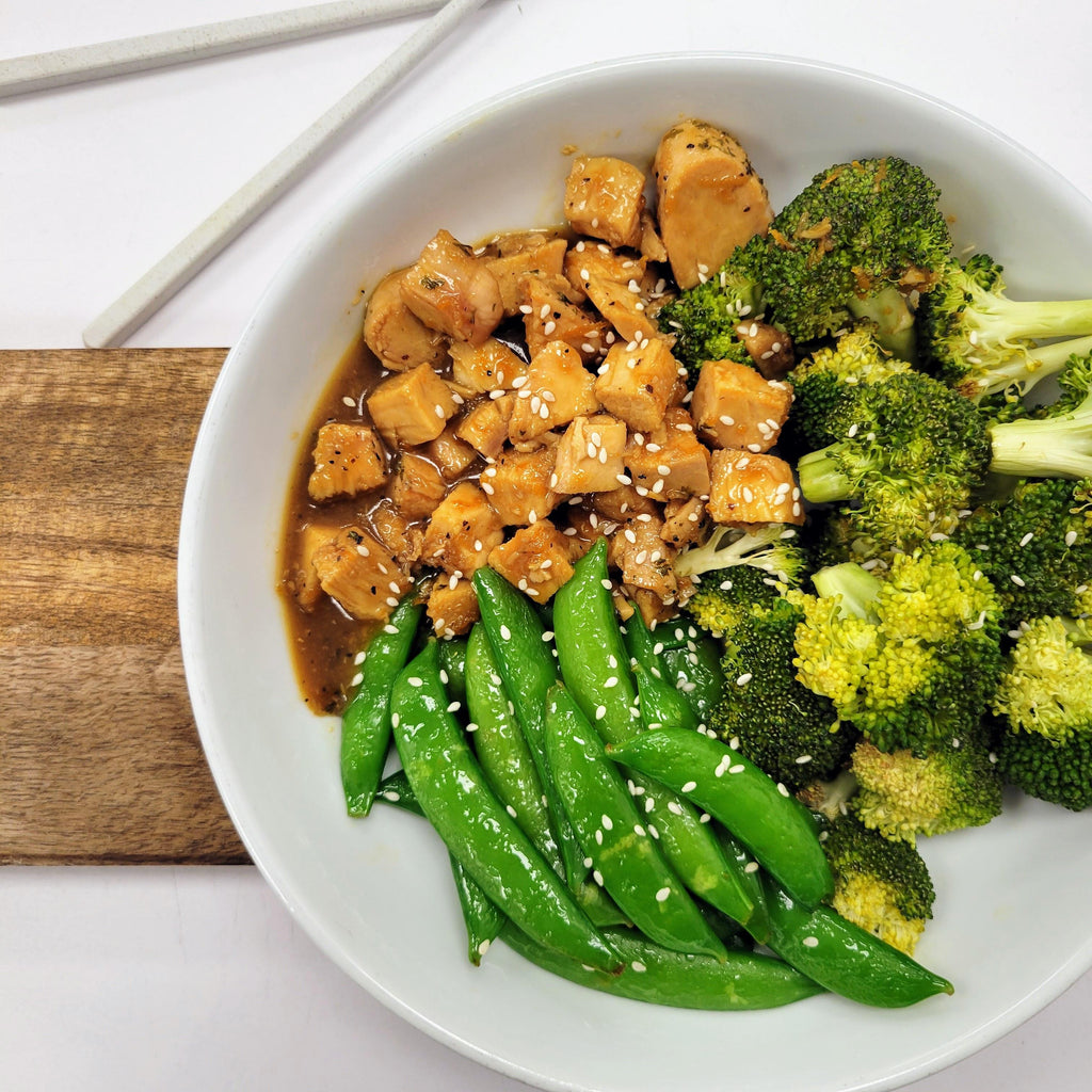 Frozen Meal, Orange Chicken & Veggies
