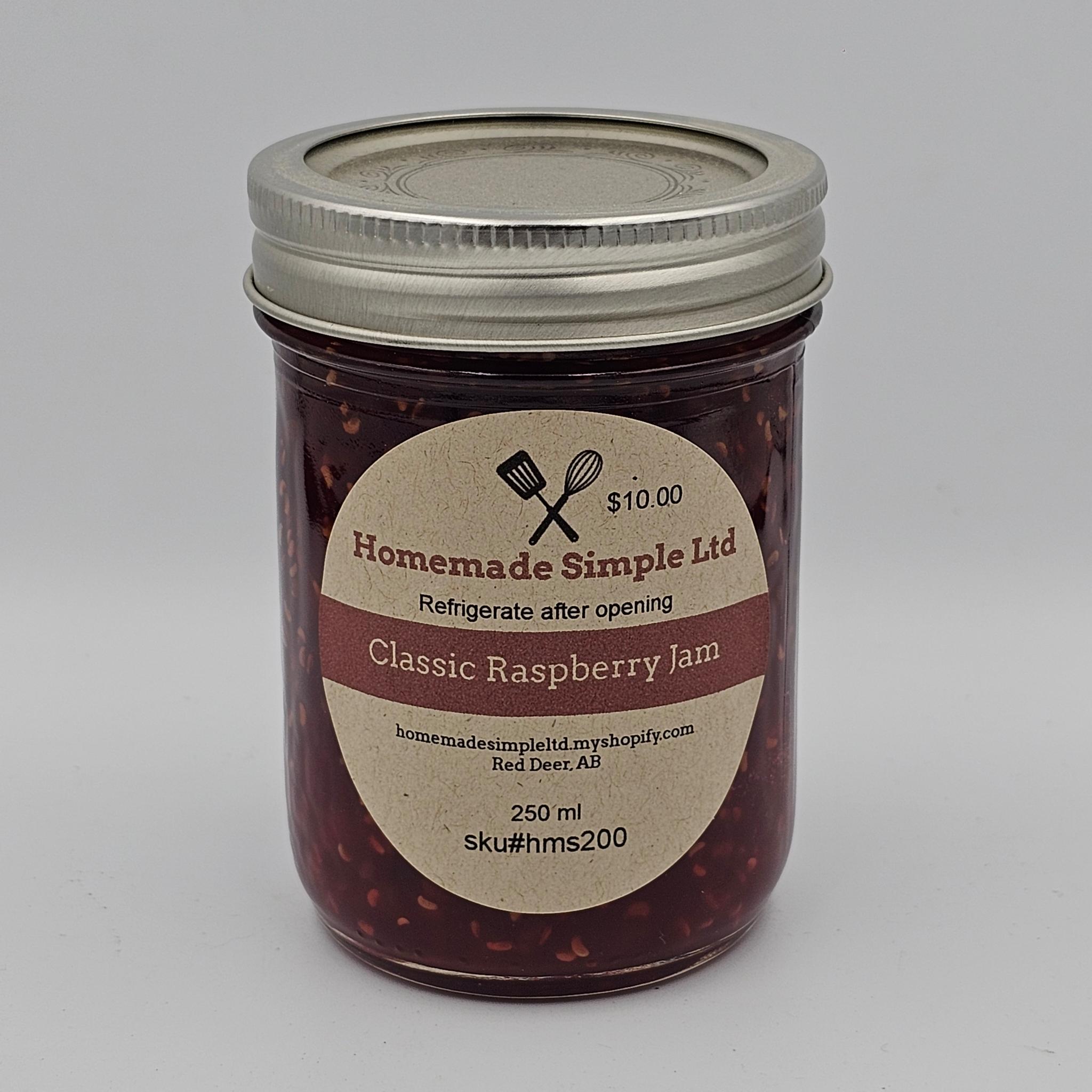 Jam, Raspberry