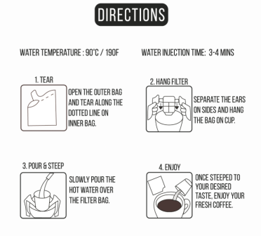 Coffee, Single Serve Pour Over