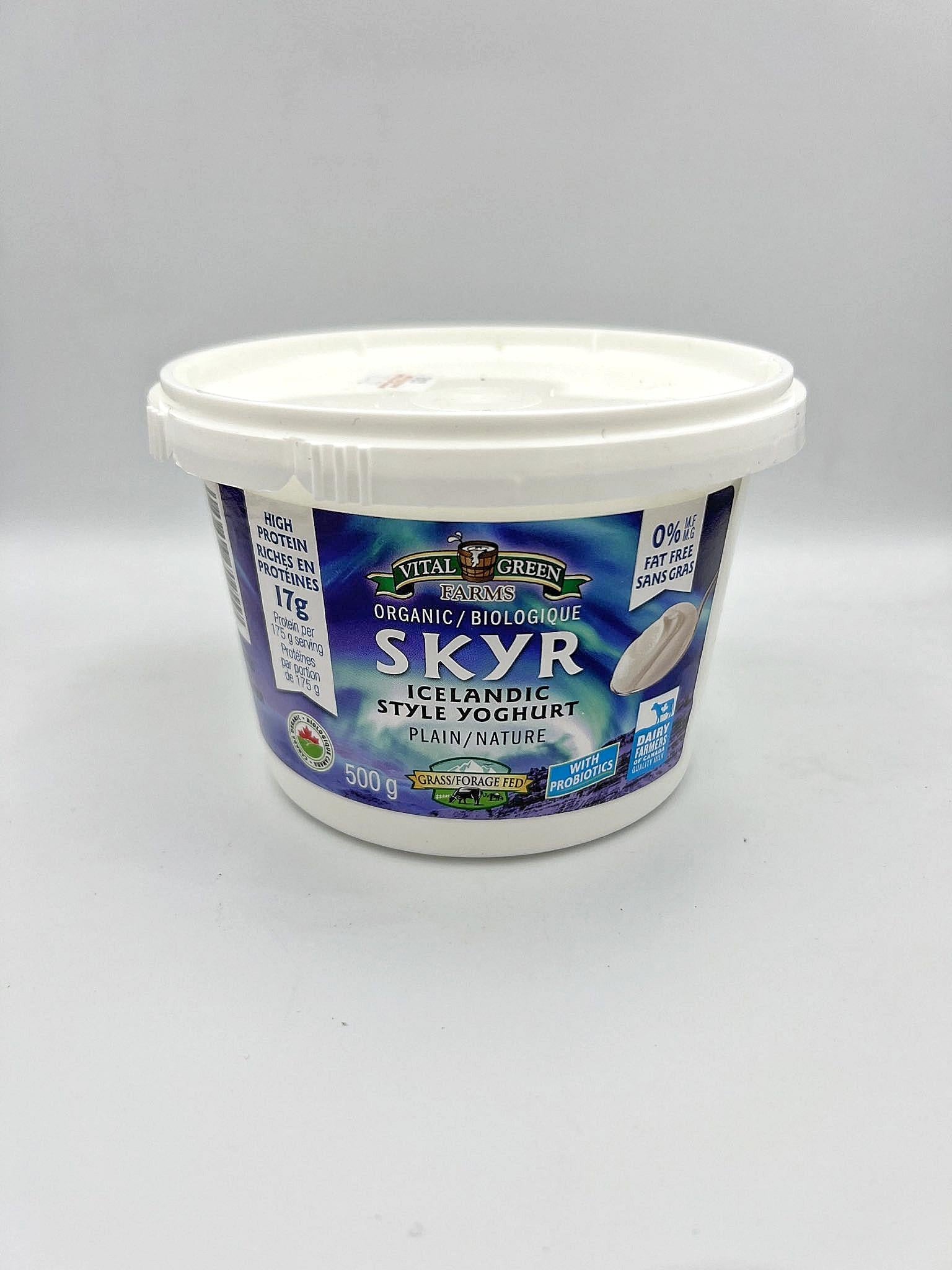 Yogurt, Skyr Plain, Organic