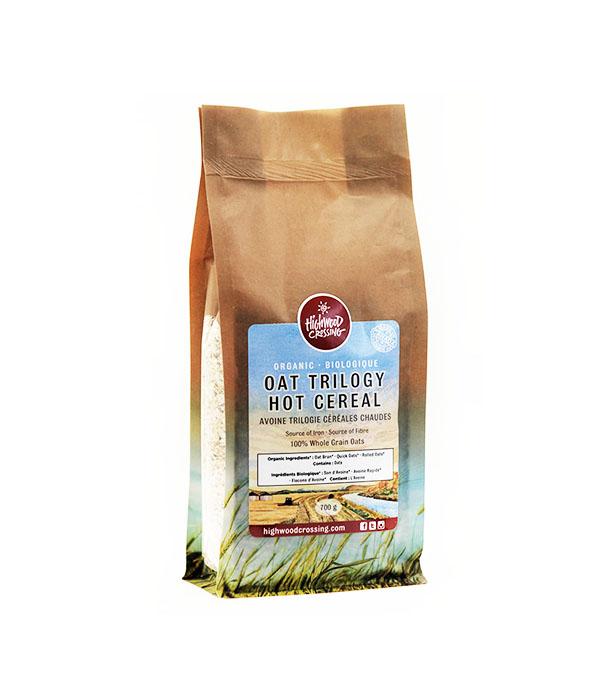 Cereal, Oat Trilogy Hot Cereal, Organic