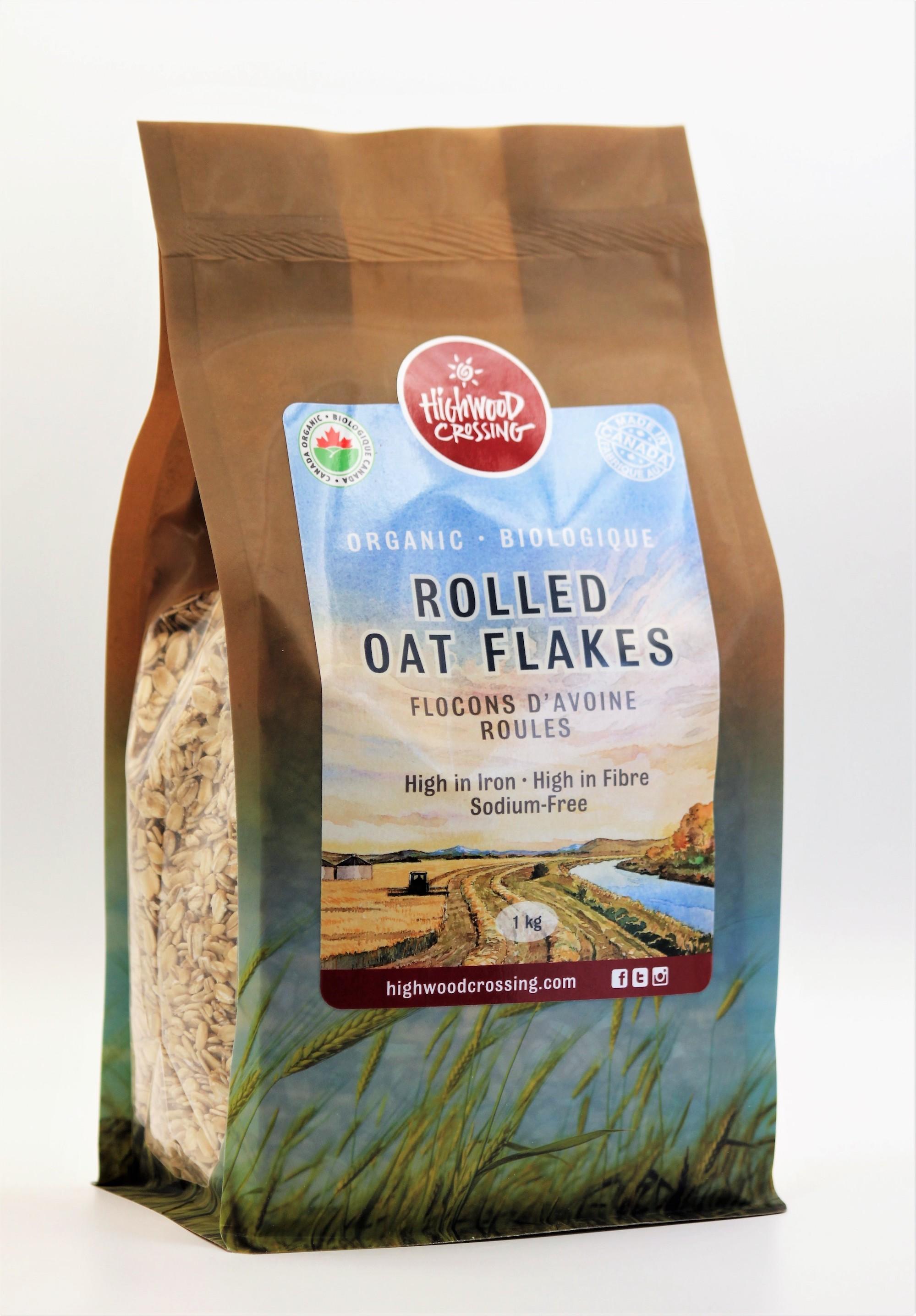 Oats, Rolled Oat Flakes, Organic