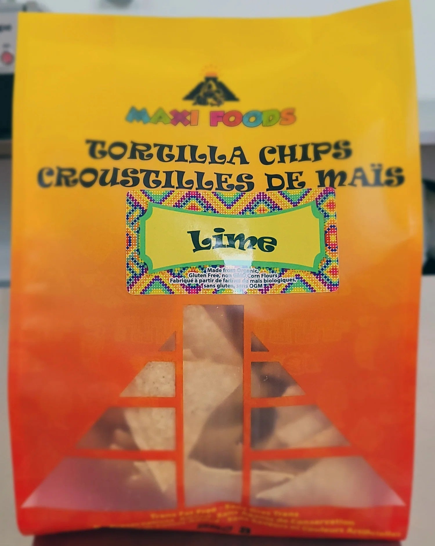 Tortilla Chips, Lime, Organic