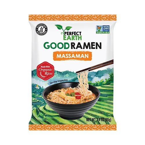 Perfect Earth Good Ramen, Massaman Curry, 95 g package