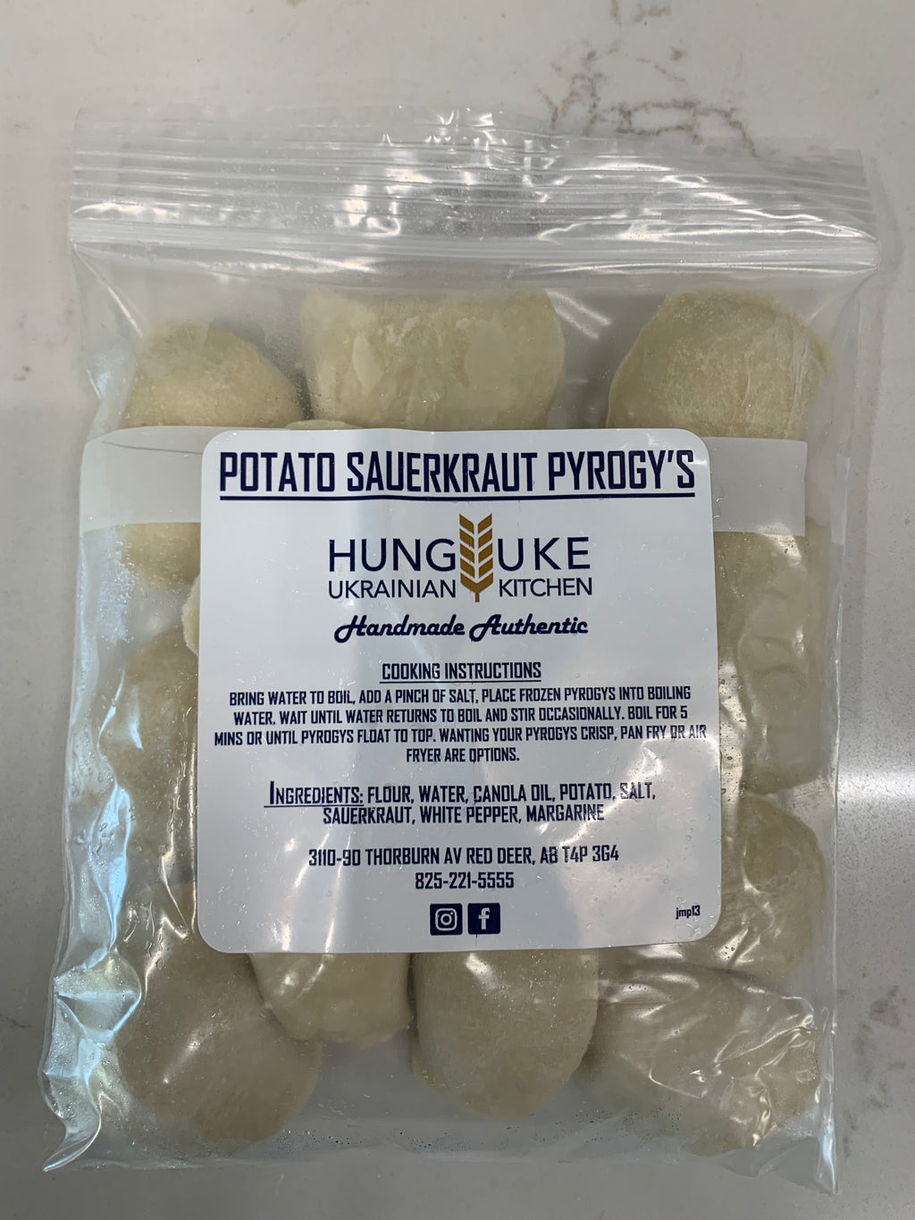 Pyrogy, Sauerkraut