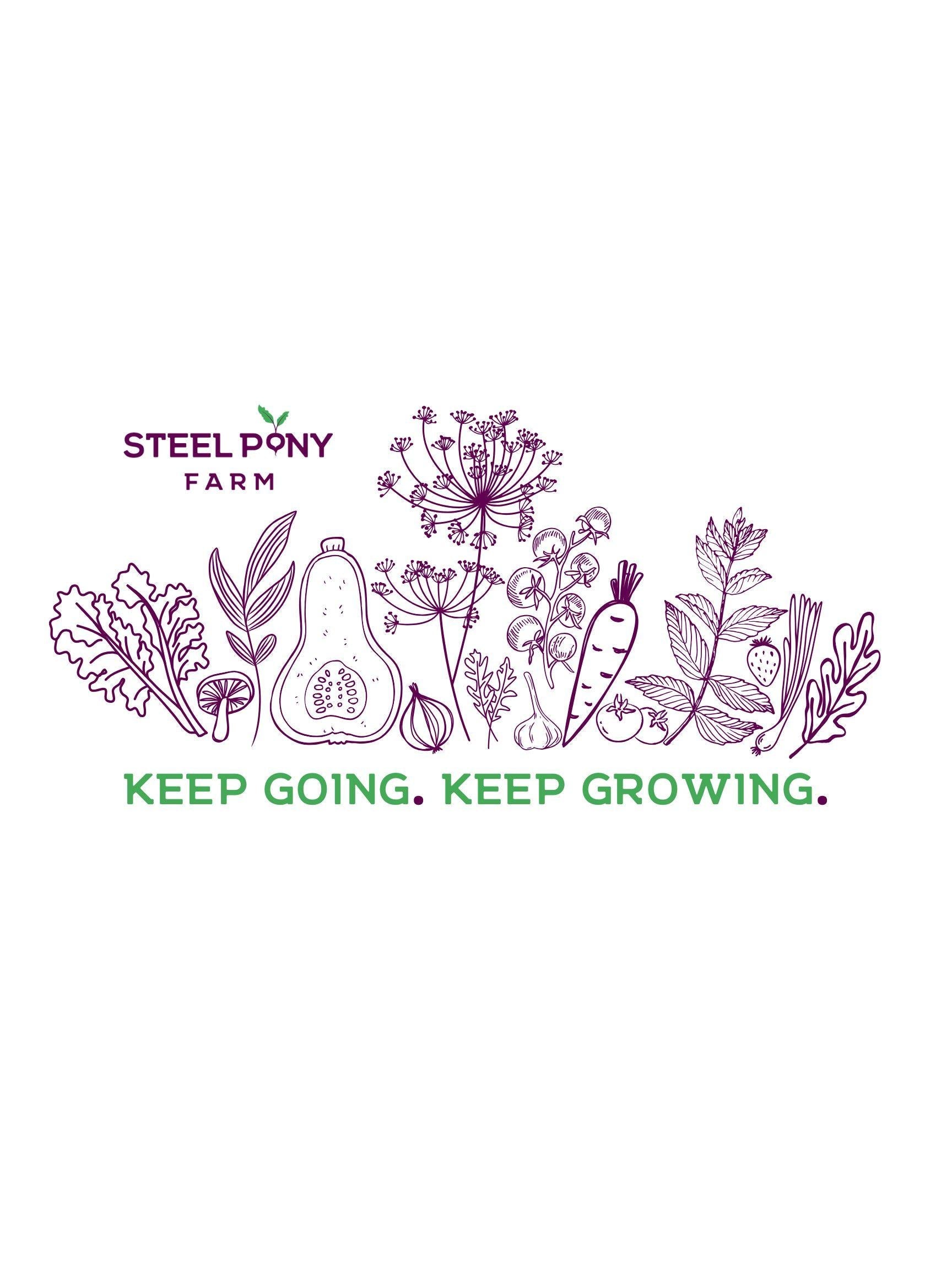 Fridge Magnet, Keep Going. Keep Growing.