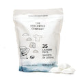 The Unscented Company laundry pacs, 35 pacs, 630 g pouch