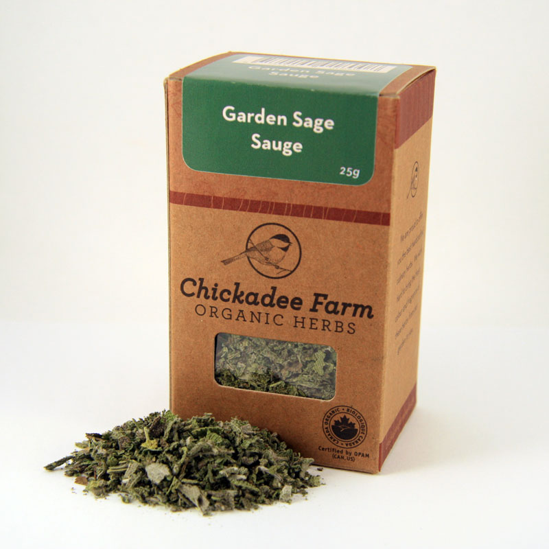 Dried Garden Sage, Organic