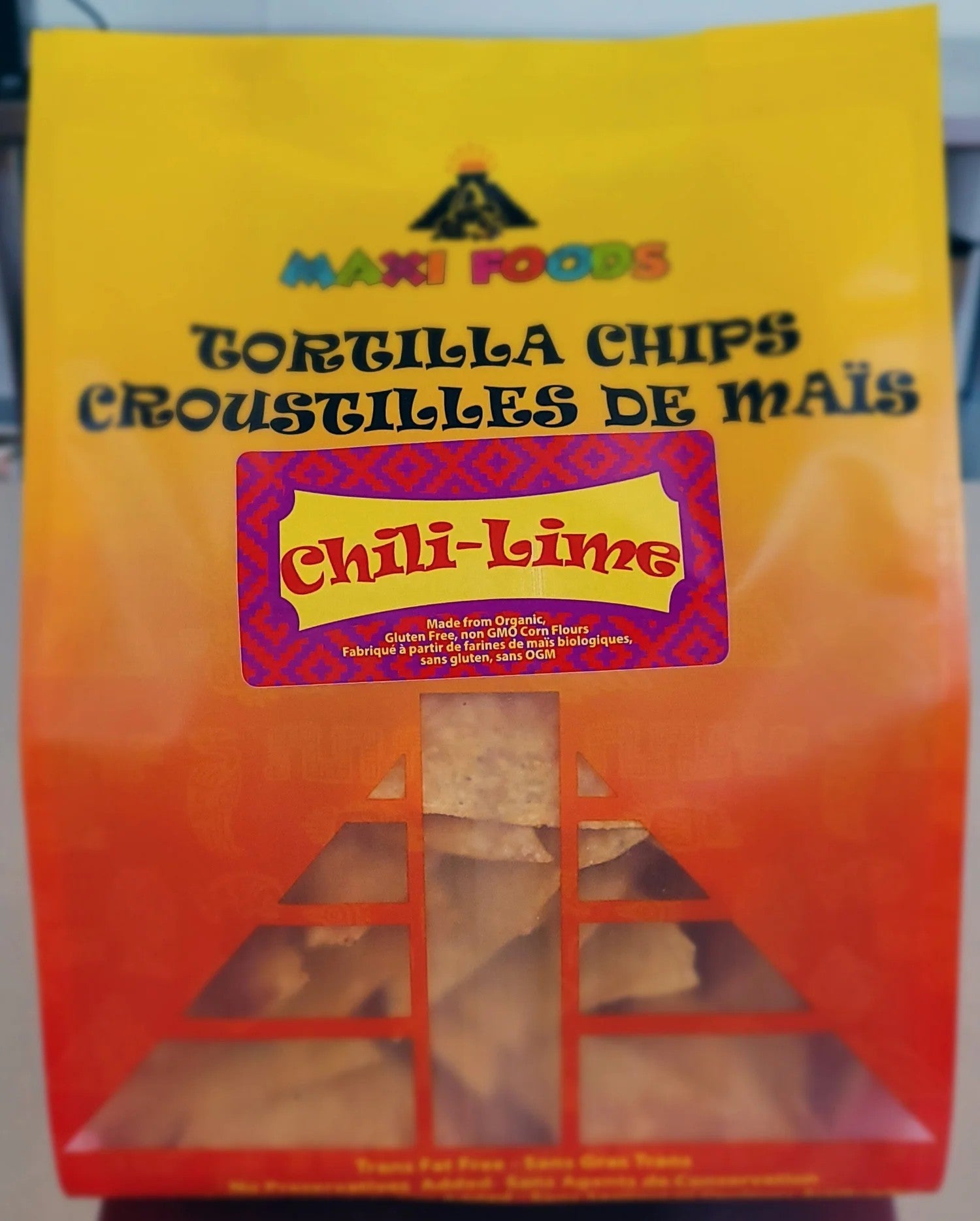 Tortilla Chips, Chili Lime, Organic
