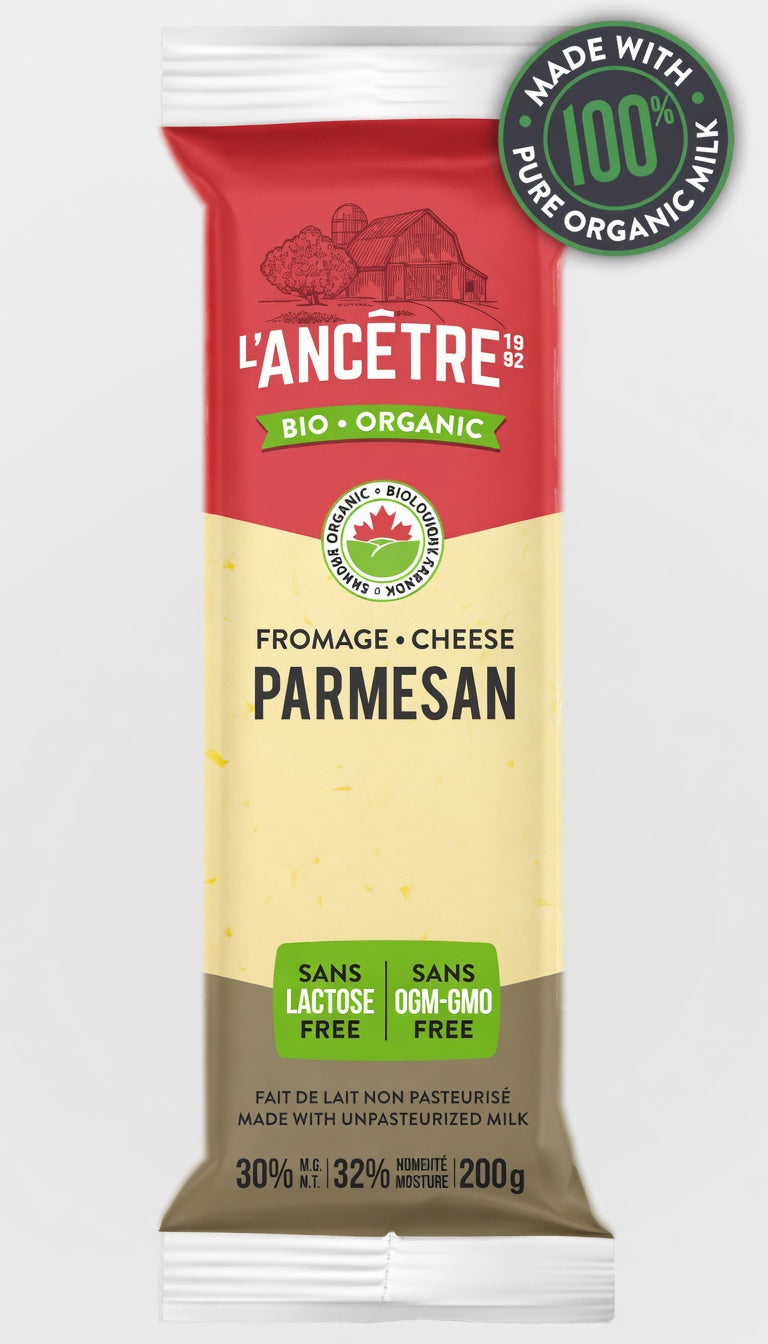 Cheese, Parmesan, Organic