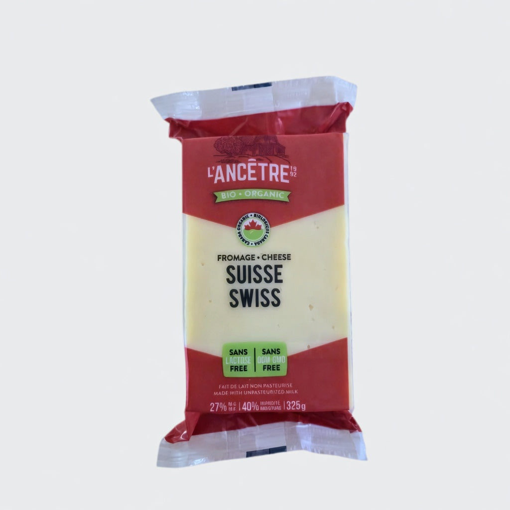 Cheese, Swiss, Organic