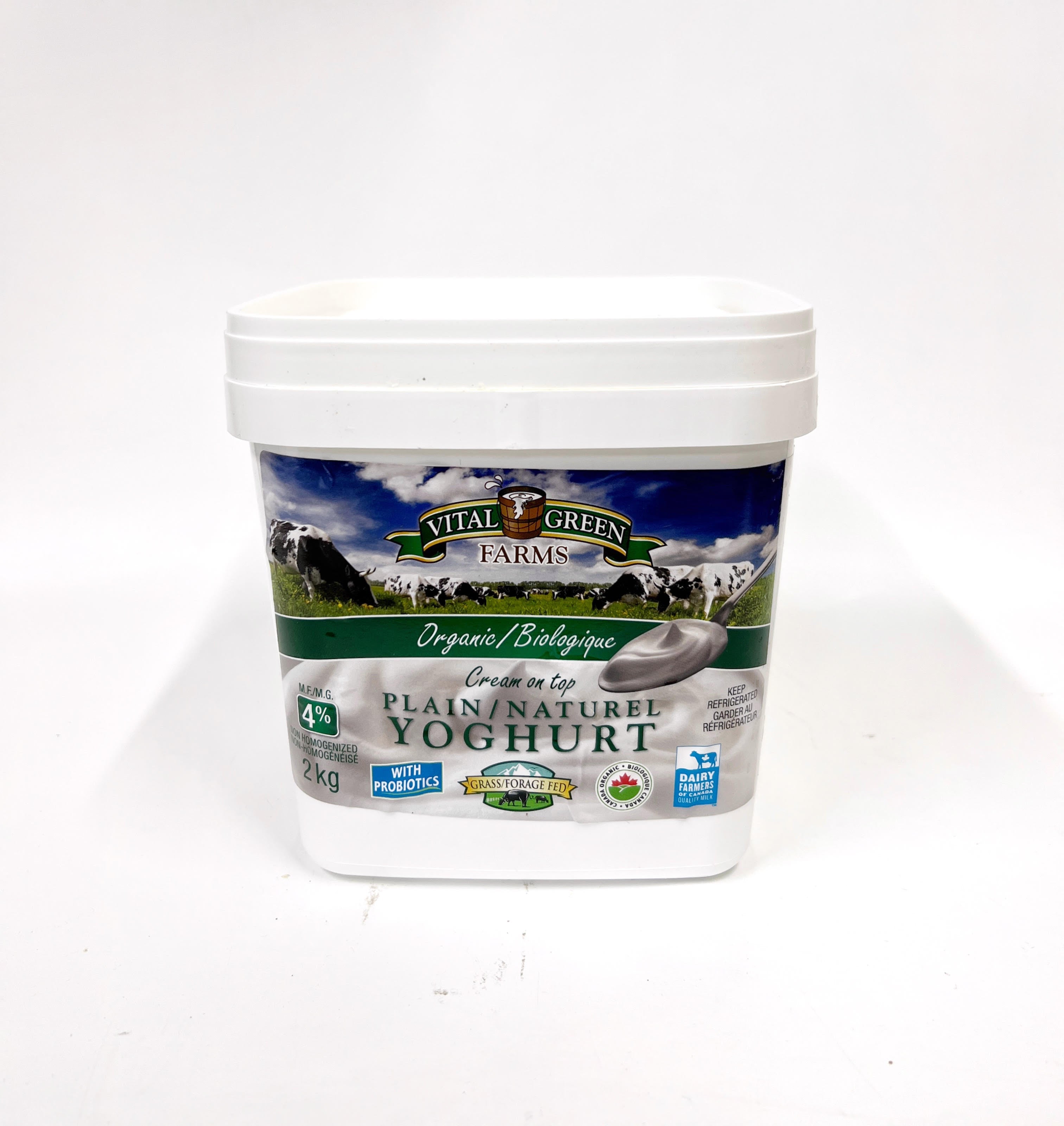 Yogurt, Plain, Organic