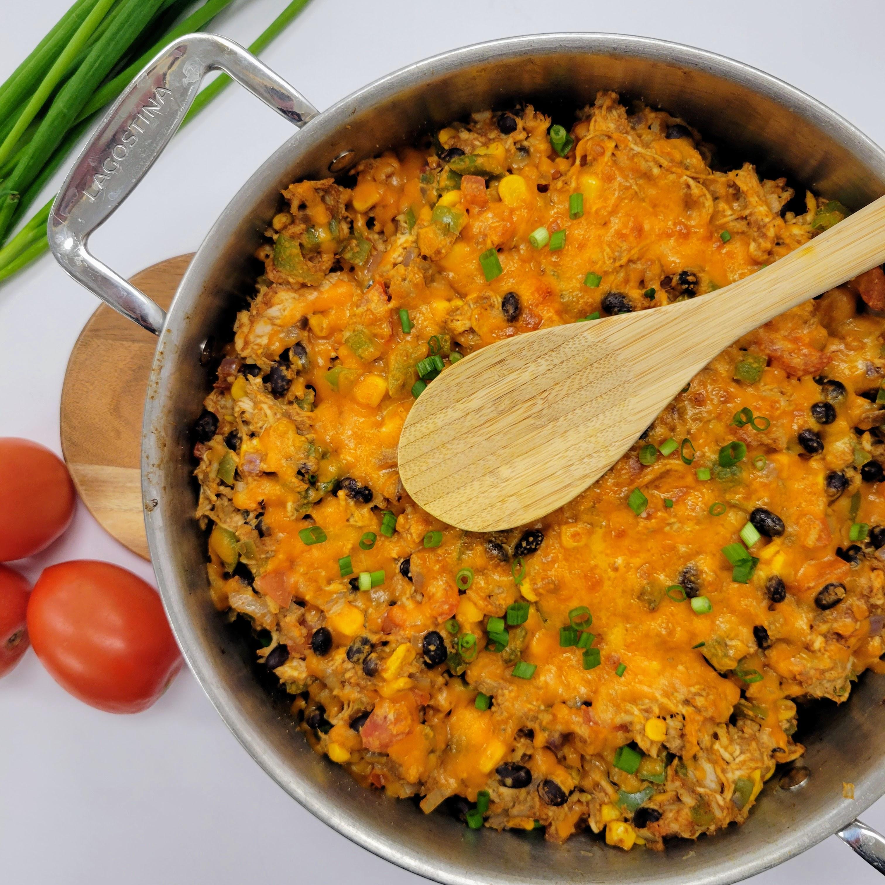 Frozen Meal, Southwest Chicken Enchilada Bake