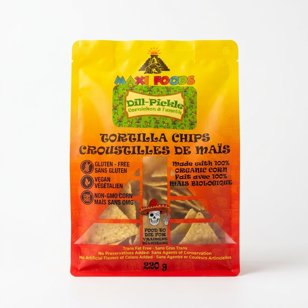 Tortilla Chips, Dill Pickle, Organic