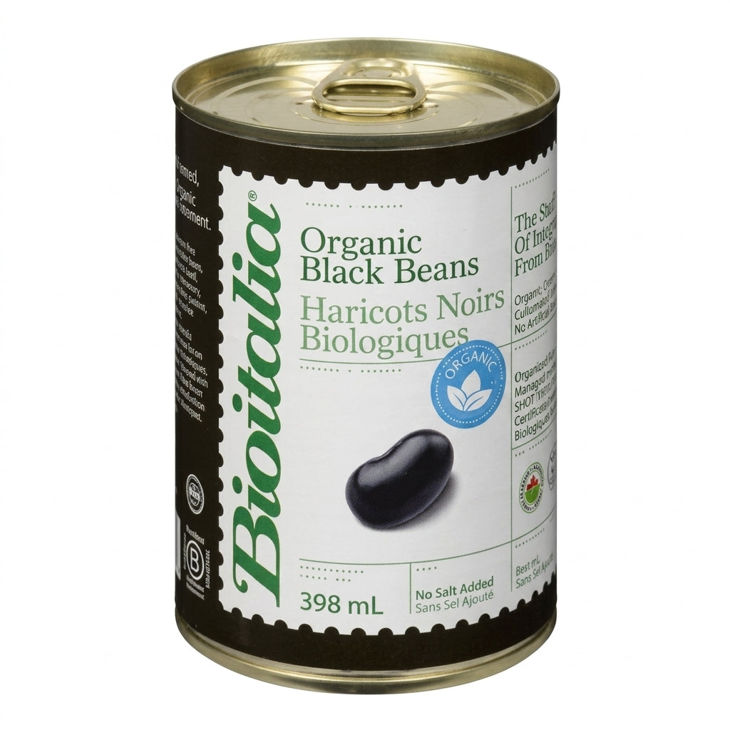 Beans, Black, Canned, Organic