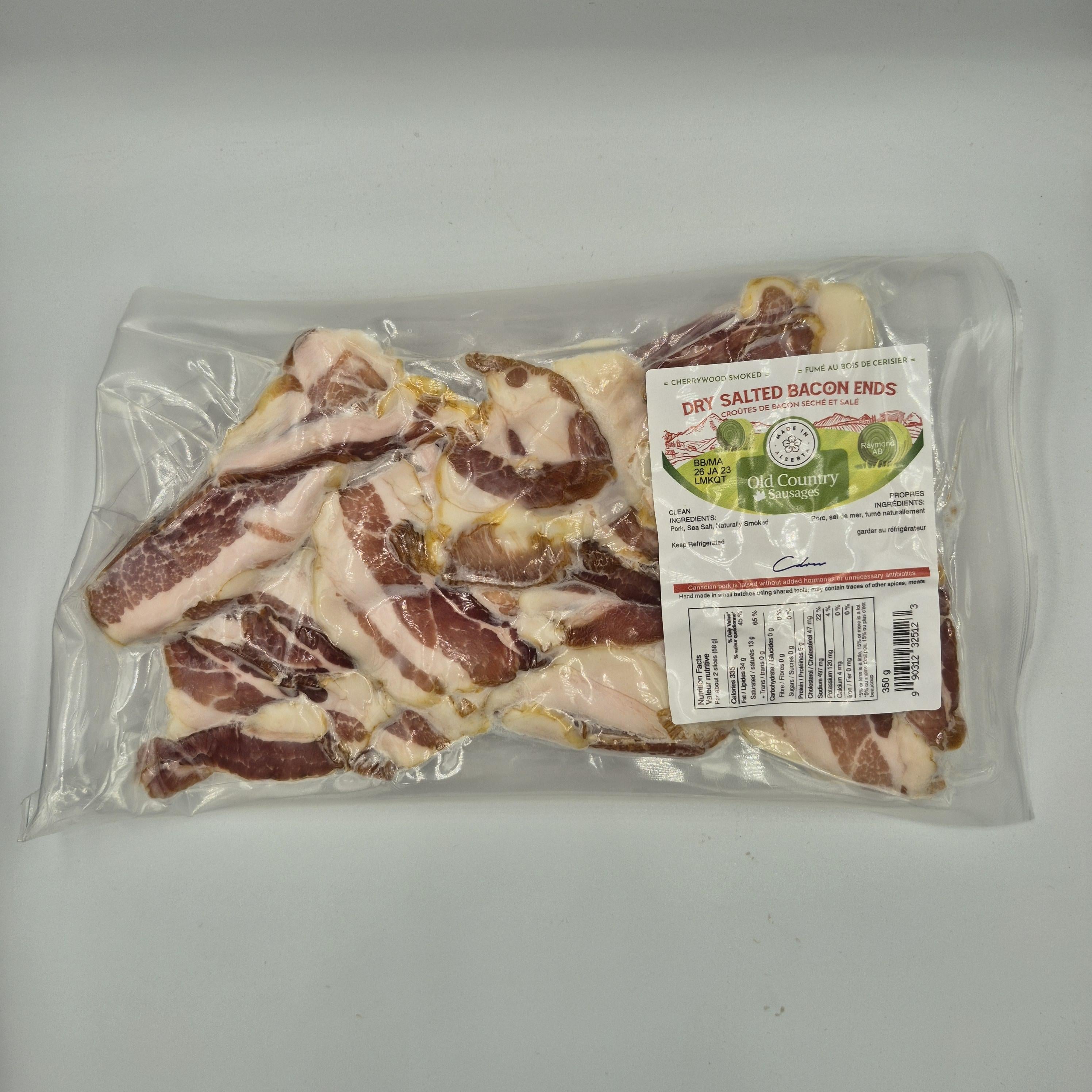 Dry Salted Bacon Ends