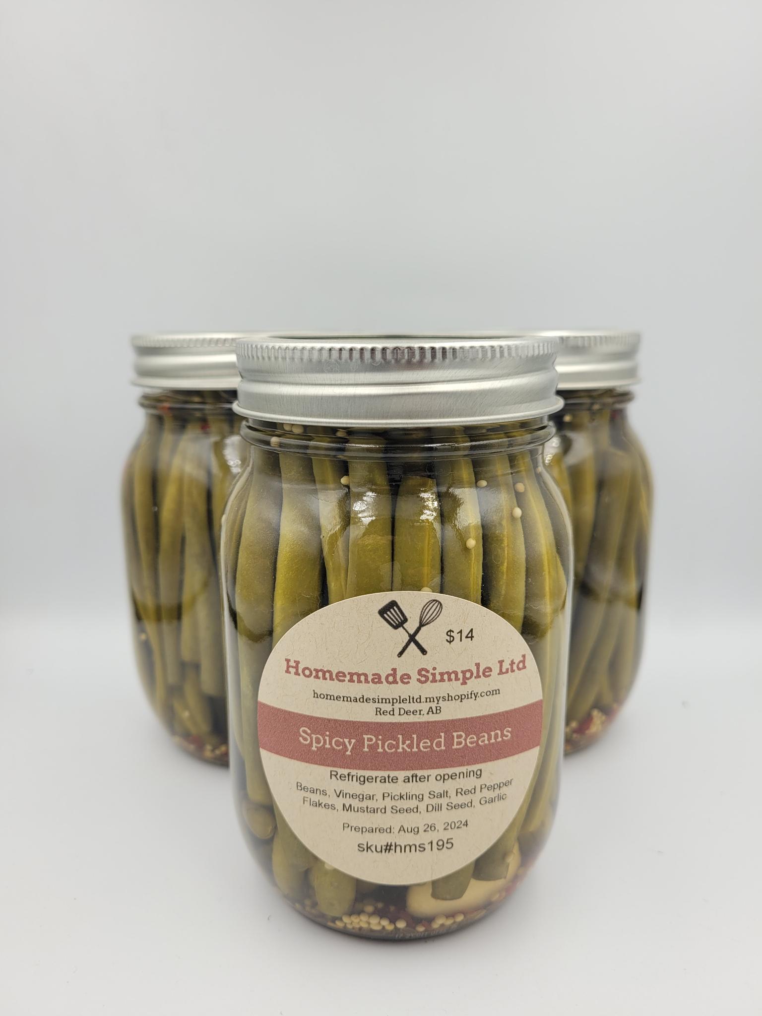 Beans, Spicy, Pickled